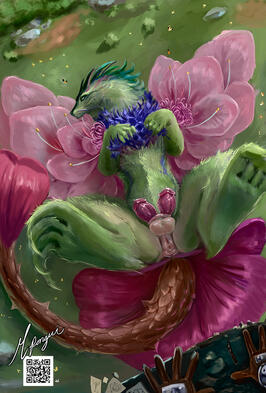 peeping dragon